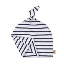 Randig Babymössa Marinblå Barn Accessoarer