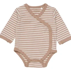 Clearance Randig Omlottbody Stucco Barn Bodys & Bodysuits