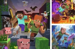 Hot Biomes Minecraft - Pussel Mix Spel & Pussel