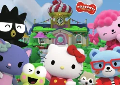 New Hello Kitty Stort Golvpussel Mix Spel & Pussel