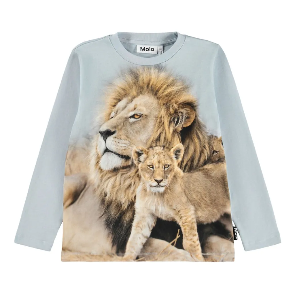 Reif Långärmad T-shirt Lion Family Barn Tröjor & Toppar