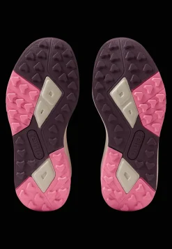 New Tec Rolling Steps Kiritin Vattentät High-Top Sneakers Grey Pink Barn Sneakers