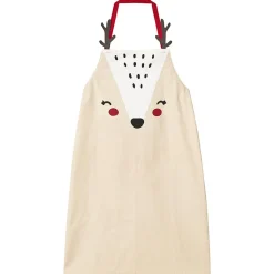 Hot Reindeer Förkläde R�d/Beige Barn Barnrumsaccessoarer