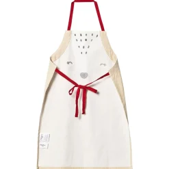 Hot Reindeer Förkläde R�d/Beige Barn Barnrumsaccessoarer