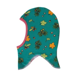 Clearance Reversible balaclava with hedgehogs and Fall leaves Orchid Petal Barn Accessoarer