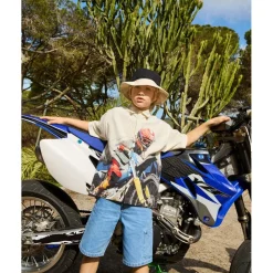 Sale Richie Short-Sleeved Shirt Big Mc Light Barn Tröjor & Toppar