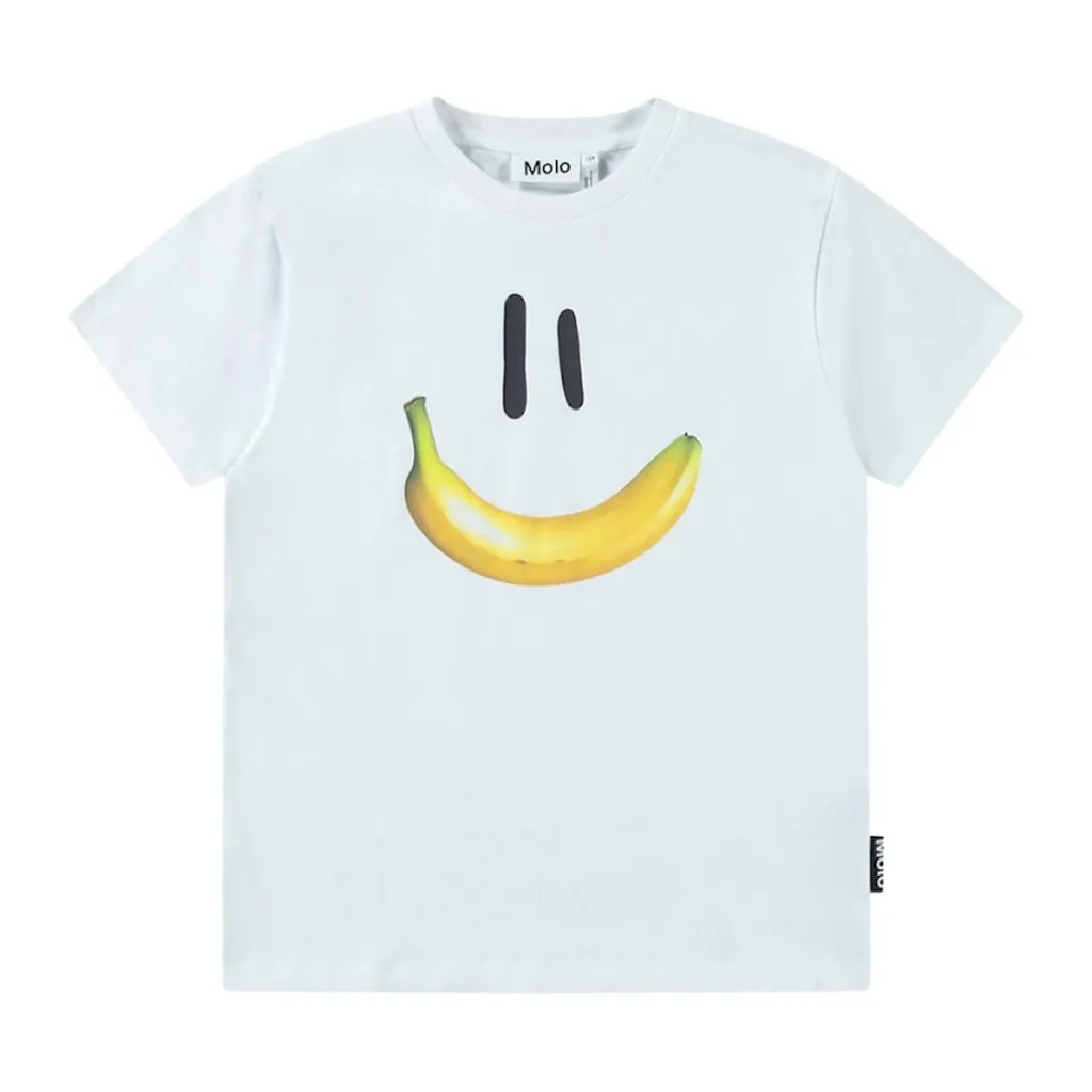 Hot Riley Short Sleeve T-Shirt Banana Smile Barn Tröjor & Toppar