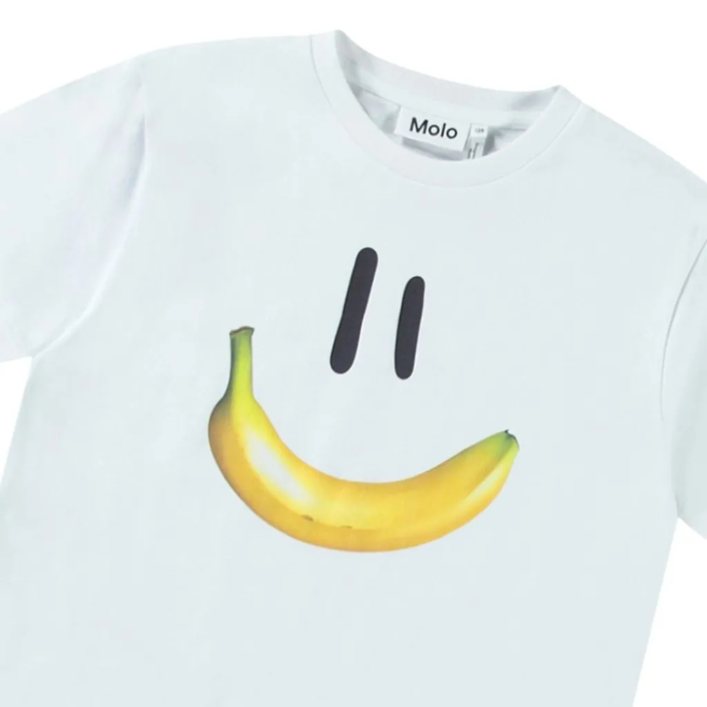Hot Riley Short Sleeve T-Shirt Banana Smile Barn Tröjor & Toppar