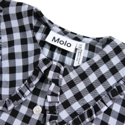 Robbin Långärmad Skjorta Moon Gingham Barn Tröjor & Toppar