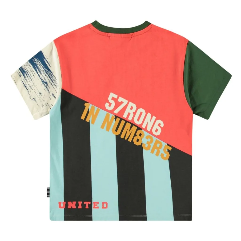 New Rodney Short Sleeve T-Shirt Mash Up Barn Tröjor & Toppar