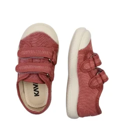 Rydal Skor I Textil Dark Pink Barn Sneakers