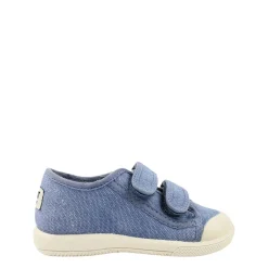 Clearance Rydal Skor I Textil Denim Barn Sneakers