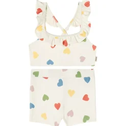 Discount Samoa UV Bikini Rainbow Hearts Barn Uv-Kläder & Badkläder