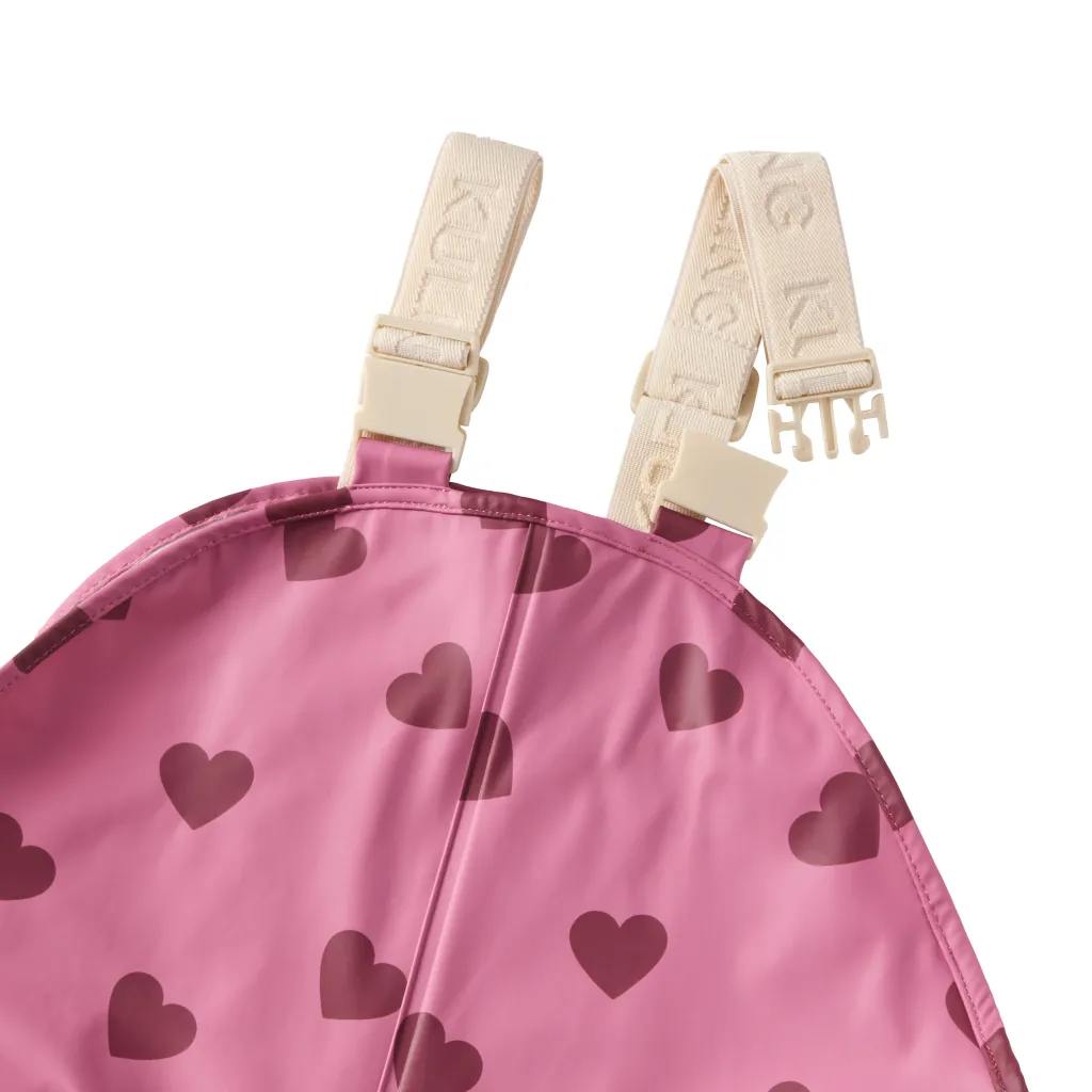 Sale San Marino Ofodrat Regnställ Mauve Hearts Regnställ