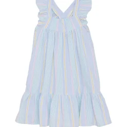 Clearance Seersuckerklänning Wan Blue Barn Klänningar & Kjolar