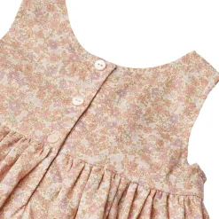 Outlet Sienna Pinafore-klänning Lilac Flowers Barn Klänningar & Kjolar