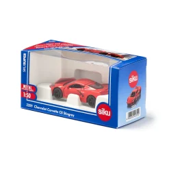 Hot Siku Chevrolet Corvette Stingray Red Bilar & Fordon