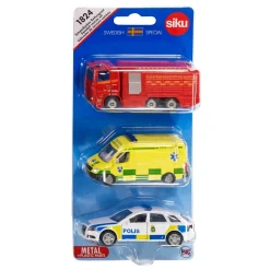 Hot Siku Svenskt Räddningstjänst Set Multi Bilar & Fordon