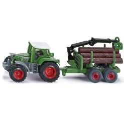 Hot Siku Traktor Med Timmersläp Green Bilar & Fordon