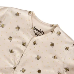Outlet Sixten GOTS 2-pack Mönstrade Rompers Med Bin Gräddvit Barn Bodys & Bodysuits