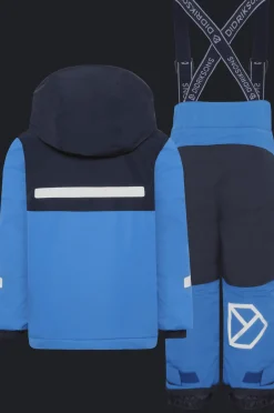 Skare Kids Vinteruppsättning Sapphire Blue Overaller