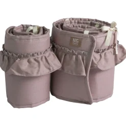 New Spjälskydd Bedside Crib Mood Volang Dusty Pink Baby Sova