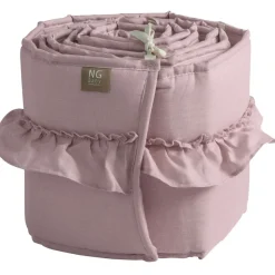 Clearance Spjälskydd Vagga Mood Volang Rose Baby Sova