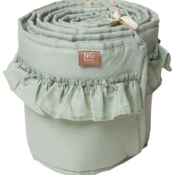 Best Spjälskydd Vagga Mood Volang Sage Green Baby Sova