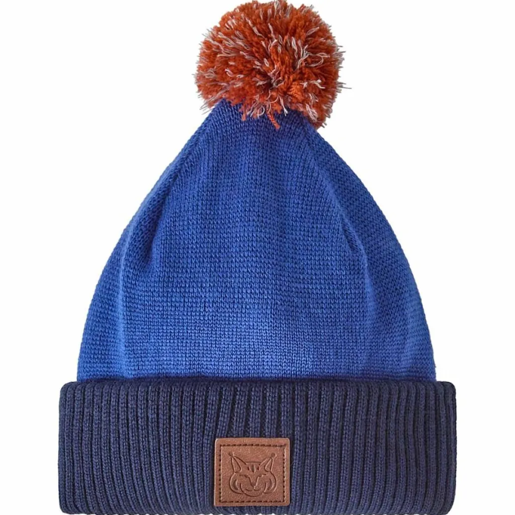 Discount St Moritz Blockfärgad Stickad Mössa Marinblå Barn Accessoarer