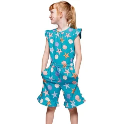 Sale Starfish Shorts Teal Barn Byxor & Shorts