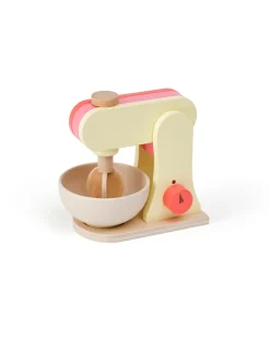 Hot Stavmixer I Trä Yellow Låtsaslek & Rollek