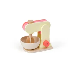 Hot Stavmixer I Trä Yellow Låtsaslek & Rollek