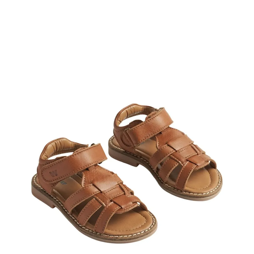 New Stela Sandaler Cognac Barn Sandaler