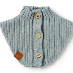 Discount Stickad Krage Pebble Green Barn Accessoarer
