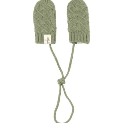 Clearance Stickade Babyvantar Khaki Barn Accessoarer