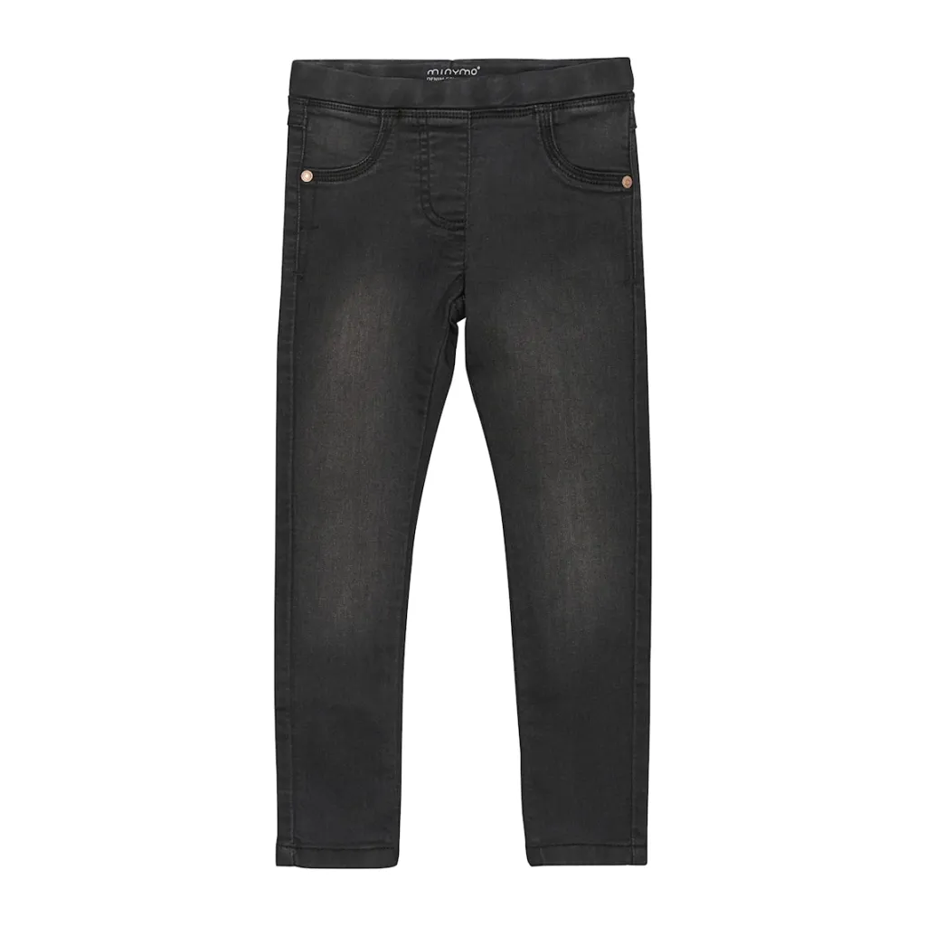 Sale Stretchiga Jeggings Grey Black Barn Byxor & Shorts