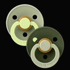 Sale Studio Colour Fusion 2-pack Runda Latexnappar Sage Hunter Green Nappar & Napphållare