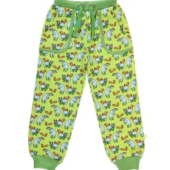 Best Sweatpants with badger and squirrel Pear Green Barn Byxor & Shorts
