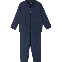 Hot Tahto Fleece-set Jeans Blue Barn Fleecekläder
