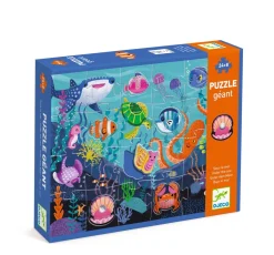 Outlet Taktilt Havspussel - 32 Bitar Multi Spel & Pussel