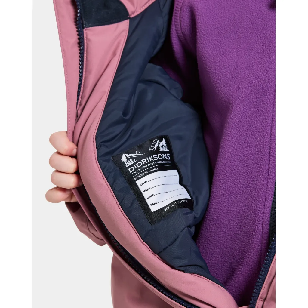 Best Talvi Kids Vinter Totalt Heather Pink Overaller