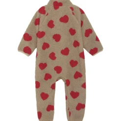 Sale Teddy Fleeceoverall Cayenne Barn Fleecekläder