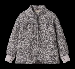 Sale Thilde Termojacka Black Sea Flowers Jackor & Kappor