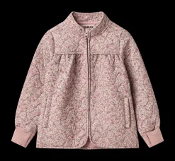 Clearance Thilde Termojacka Soft Lavender Flowers Jackor & Kappor