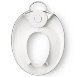 Clearance Toalettsits Vit/Grå Badrumstillbehör
