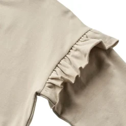 Tröja L/S Lulle Soft Beige Barn Tröjor & Toppar