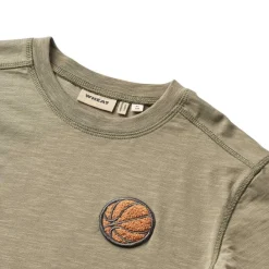 Sale T-shirt L/S Barny Dry Sage Barn Tröjor & Toppar