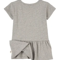 Online T-shirt Med Volang Grå Melange Barn Tröjor & Toppar