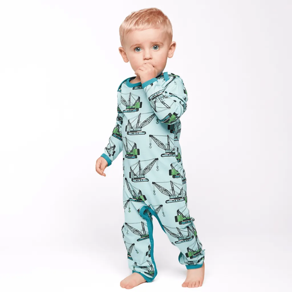 Hot Ulm Långärmad Onesie Mint Haven Barn Bodys & Bodysuits