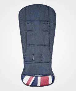 Best Union Jack Mini Design Set Denimblått Barn Barnvagnsdelar